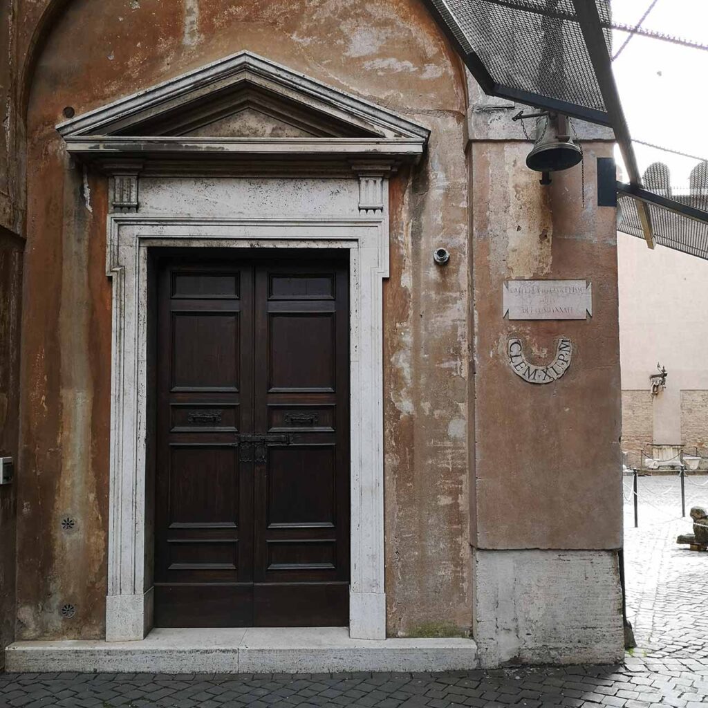 cappella dei condannati cortile castel sant angelo