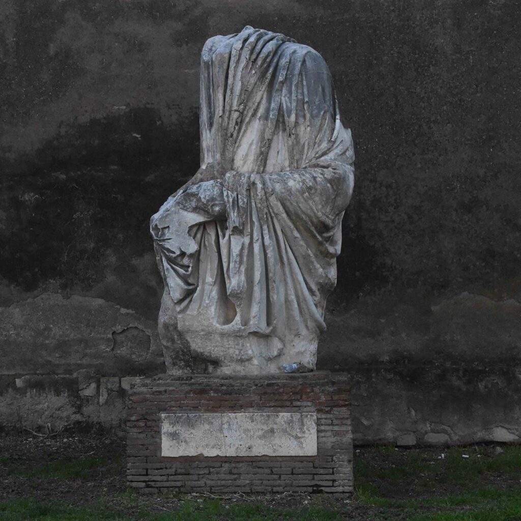 frammento statua castel sant angelo