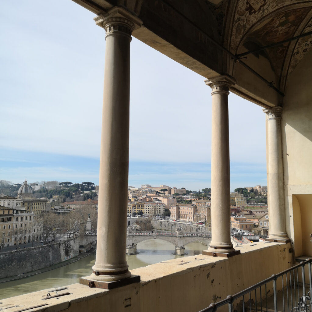 loggia giulio II castel sant angelo roma