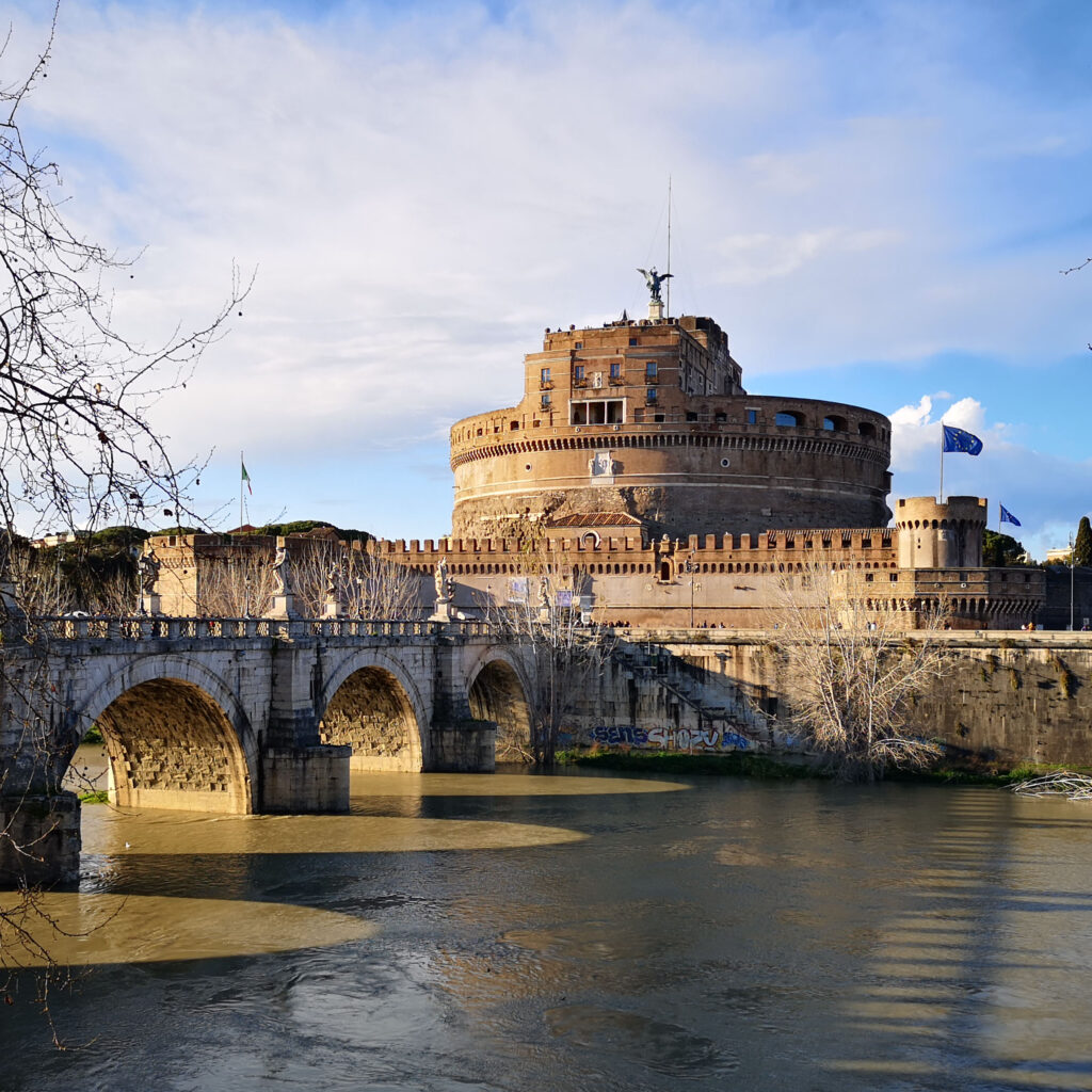 mole adriana und sant angelo brücke