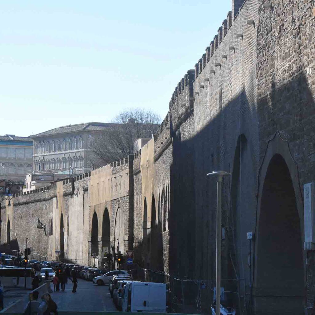 mura leonine castel sant angelo