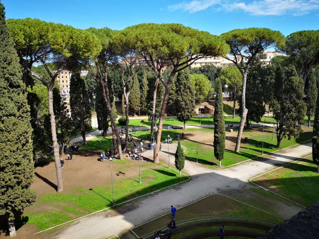 maulwurf adriana park in rom